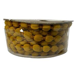 Designers Excellence 10 yd MINI VELVET PUFF Yarn Ribbon Trim Vintage Decor MCM